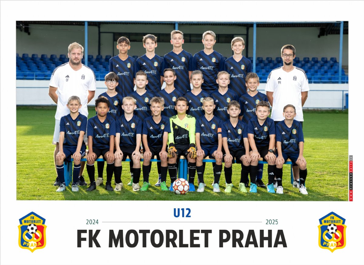 Týmová fotografie U12