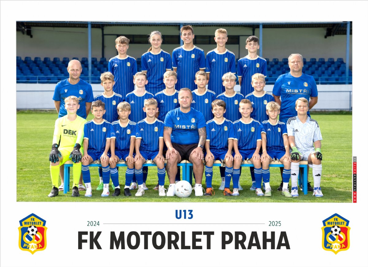 Týmová fotografie U13