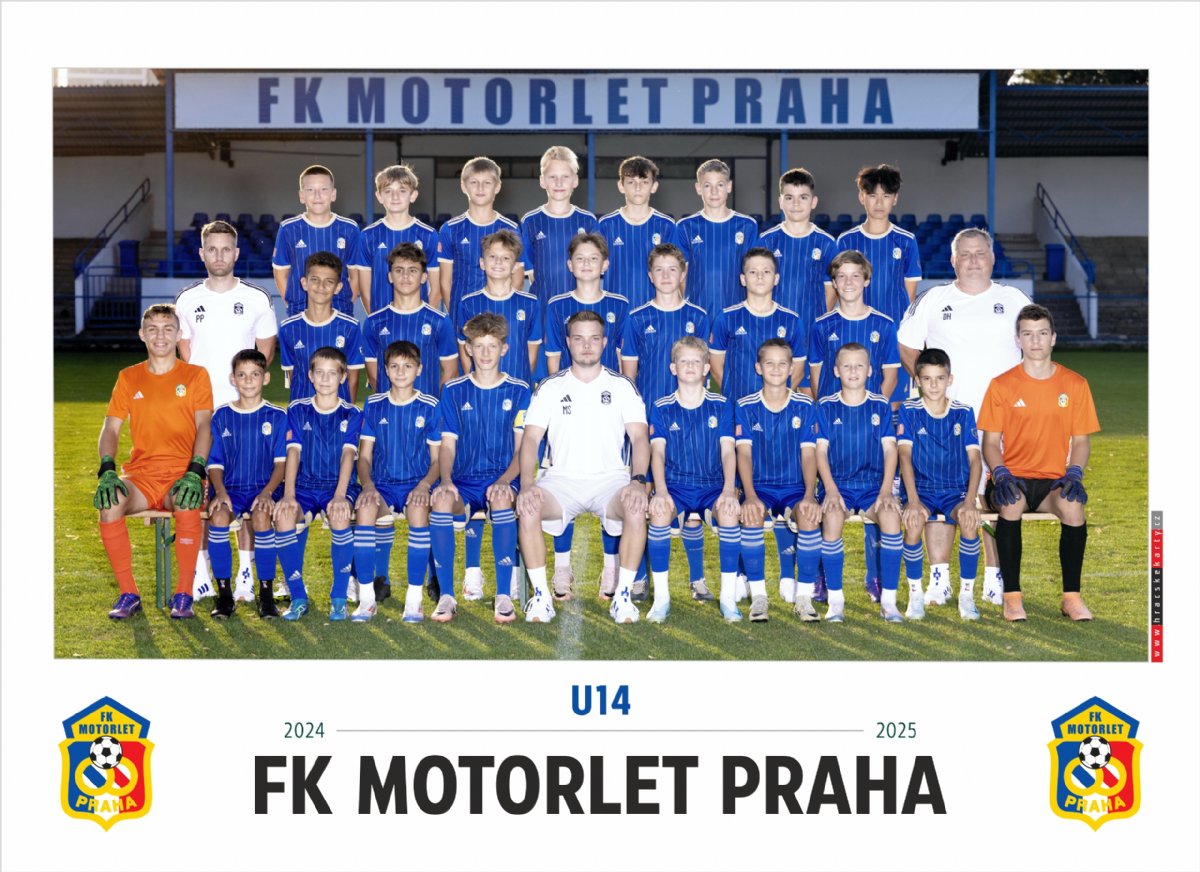 Týmová fotografie U14