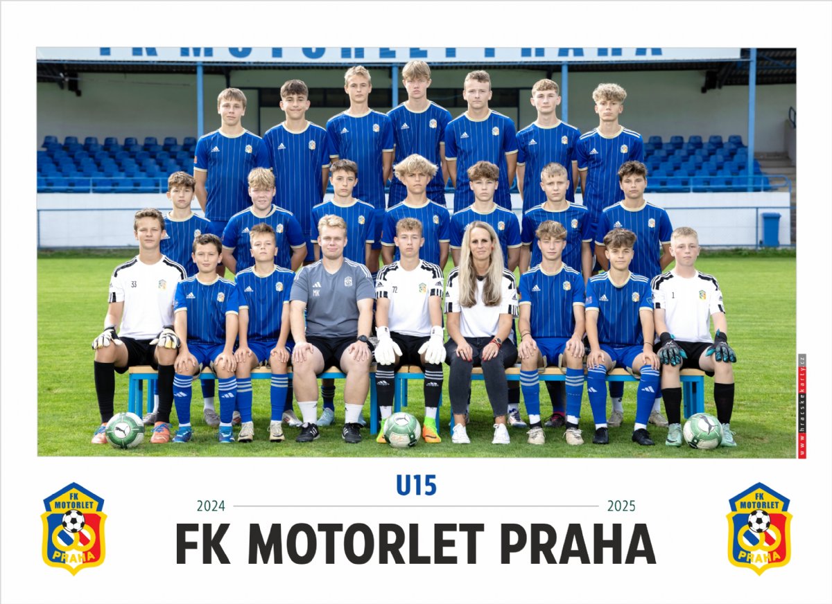 Týmová fotografie U15