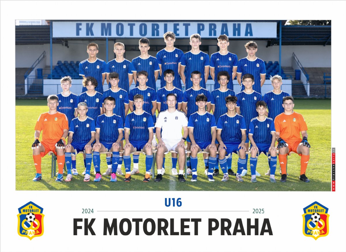 Týmová fotografie U16